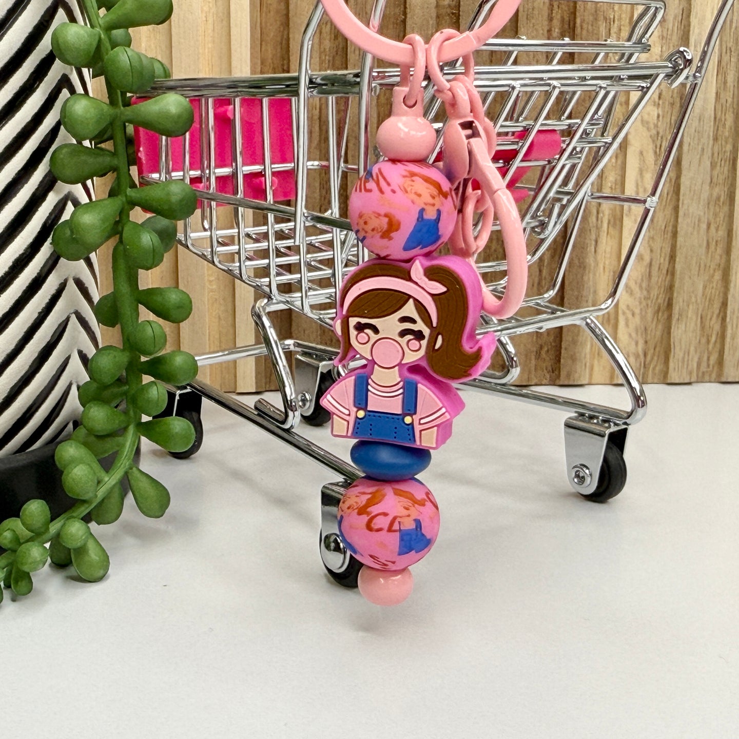 Miss Rachel Bubblegum Keychain Bar